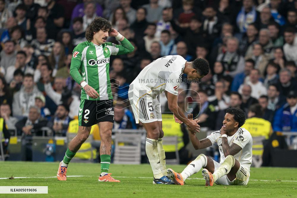 Real Madrid CF v Real Betis Balompie La Liga - Madrid