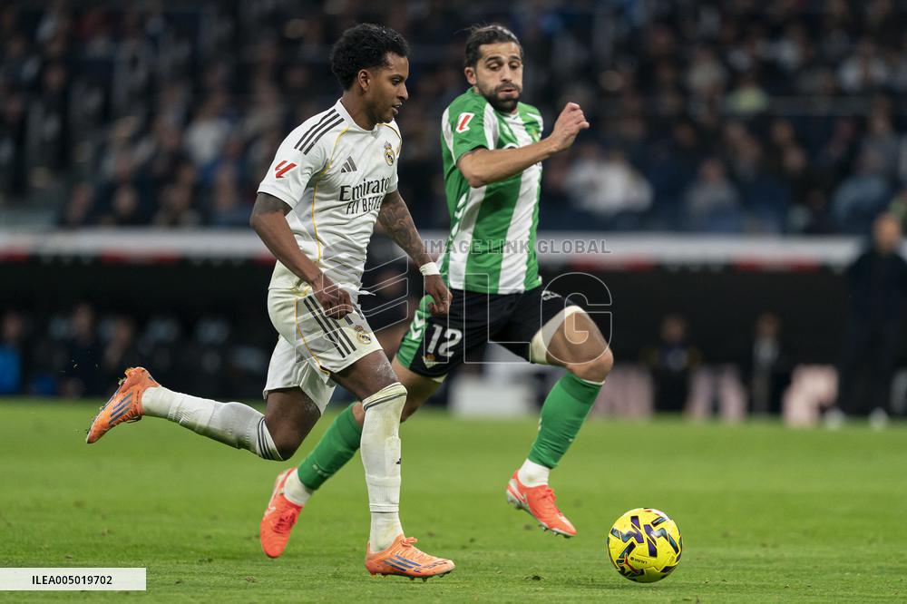 Real Madrid CF v Real Betis Balompie La Liga - Madrid