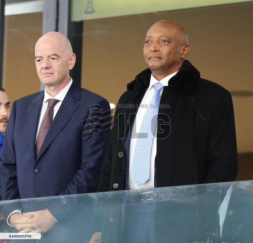 Gianni Infantino at CAF - Cameroon v South Africa