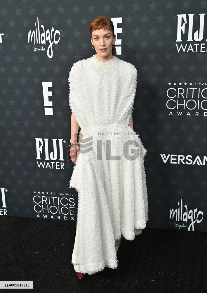 31st Annual Critics Choice Awards - Arrivals