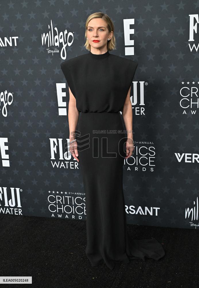 31st Annual Critics Choice Awards - Arrivals