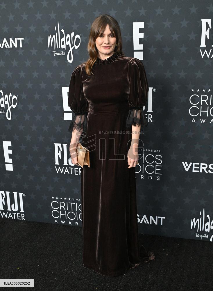 31st Annual Critics Choice Awards - Arrivals