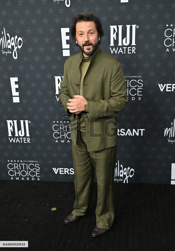31st Annual Critics Choice Awards - Arrivals