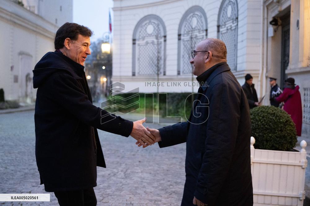 French Government Arriving at First Cabinet Meeting of 2026 at Elysee - Paris