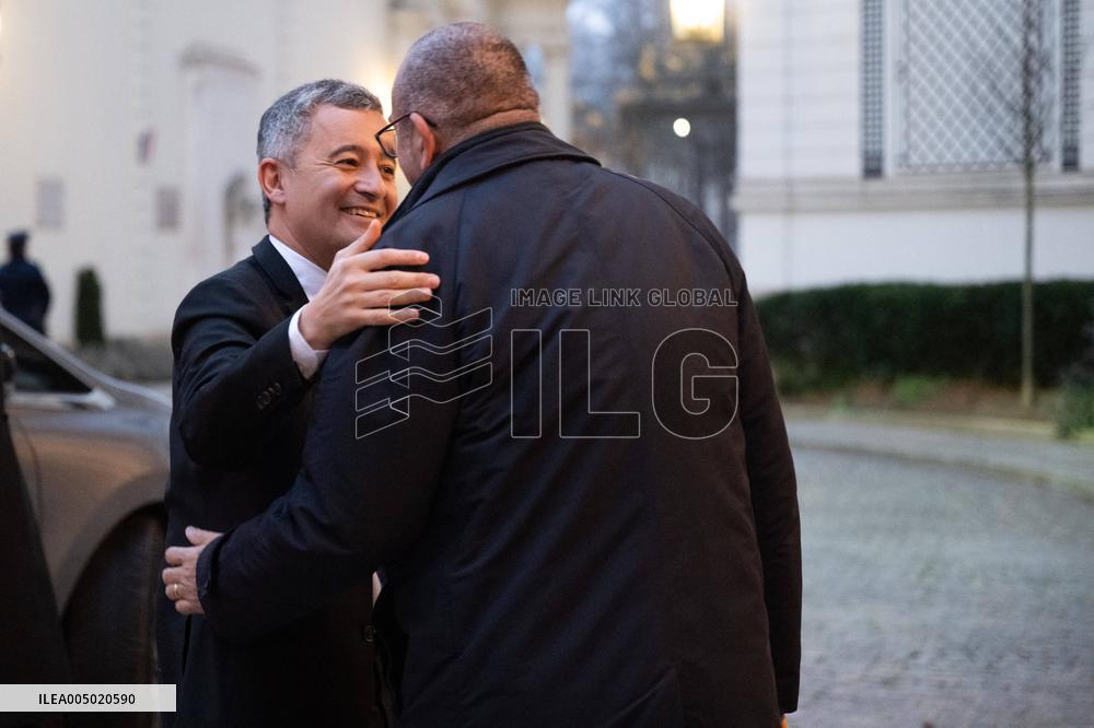 French Government Arriving at First Cabinet Meeting of 2026 at Elysee - Paris