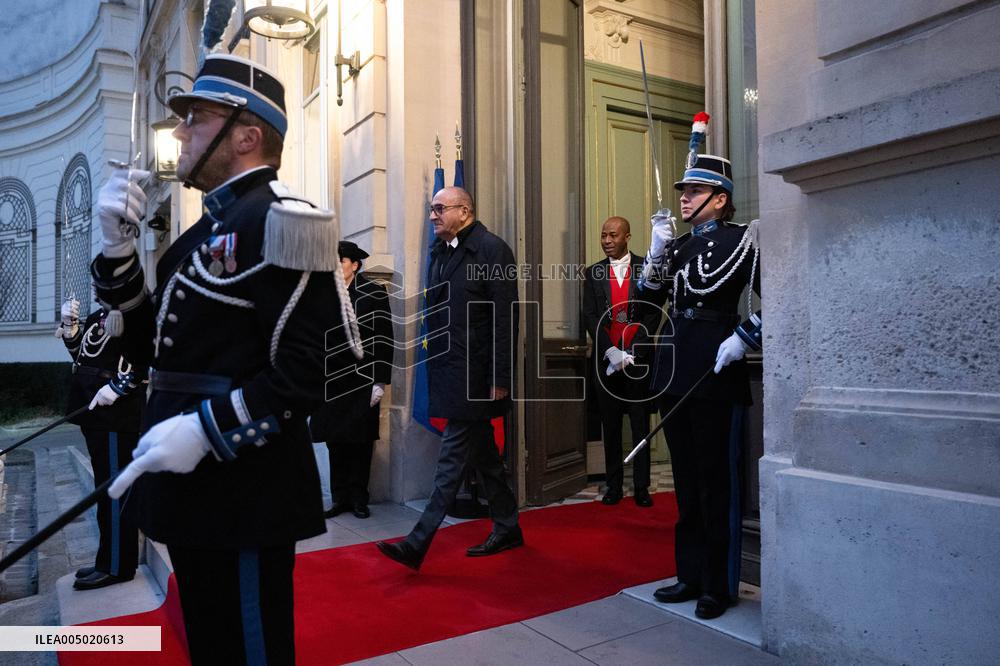French Government Arriving at First Cabinet Meeting of 2026 at Elysee - Paris