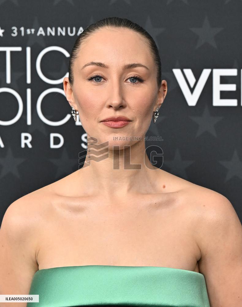 31st Annual Critics Choice Awards - Arrivals