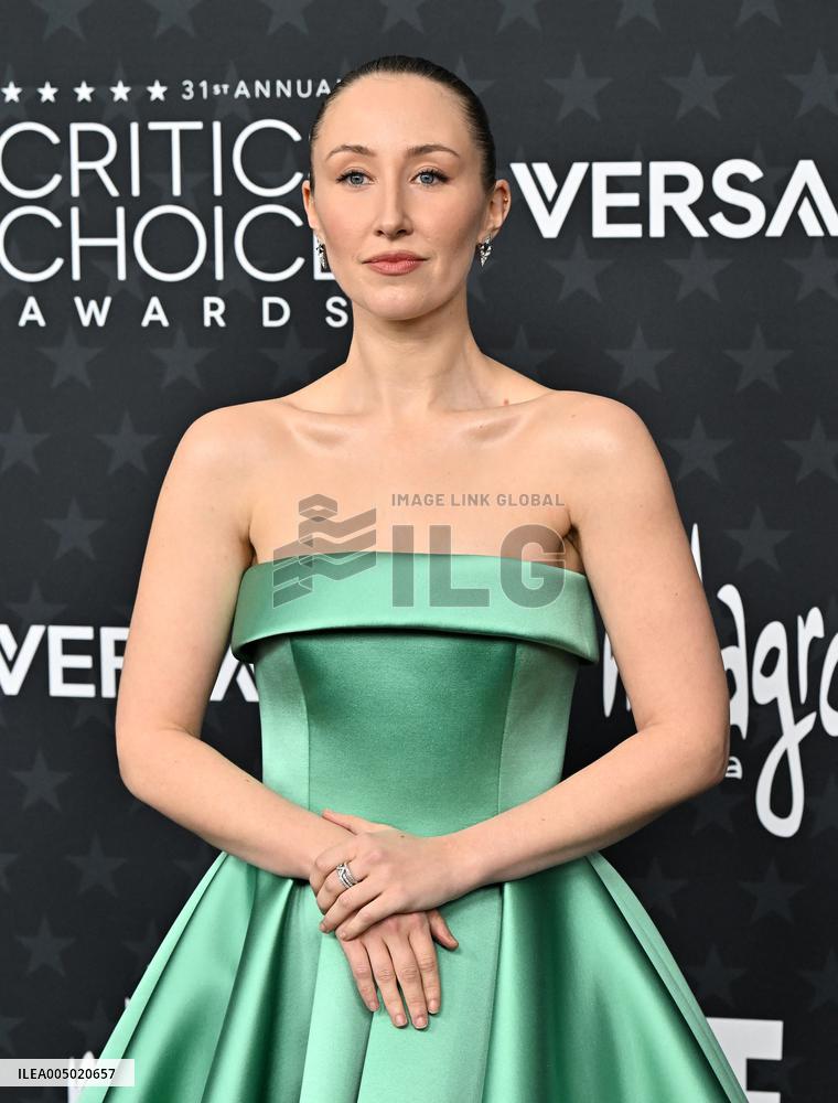 31st Annual Critics Choice Awards - Arrivals