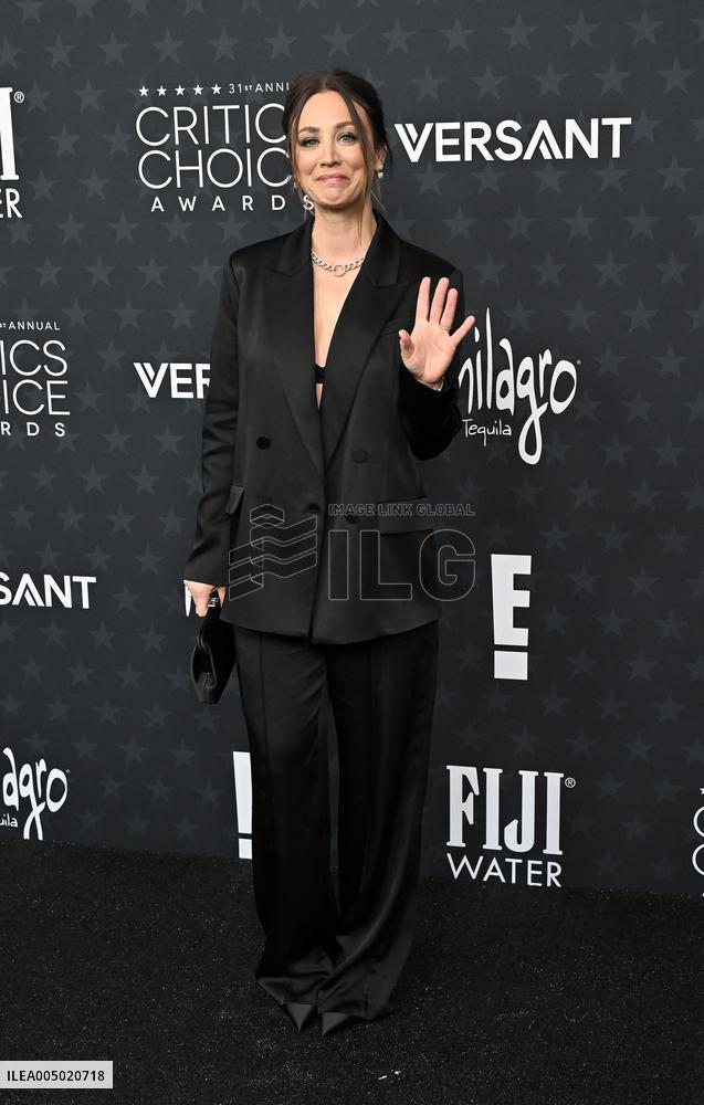 31st Annual Critics Choice Awards - Arrivals