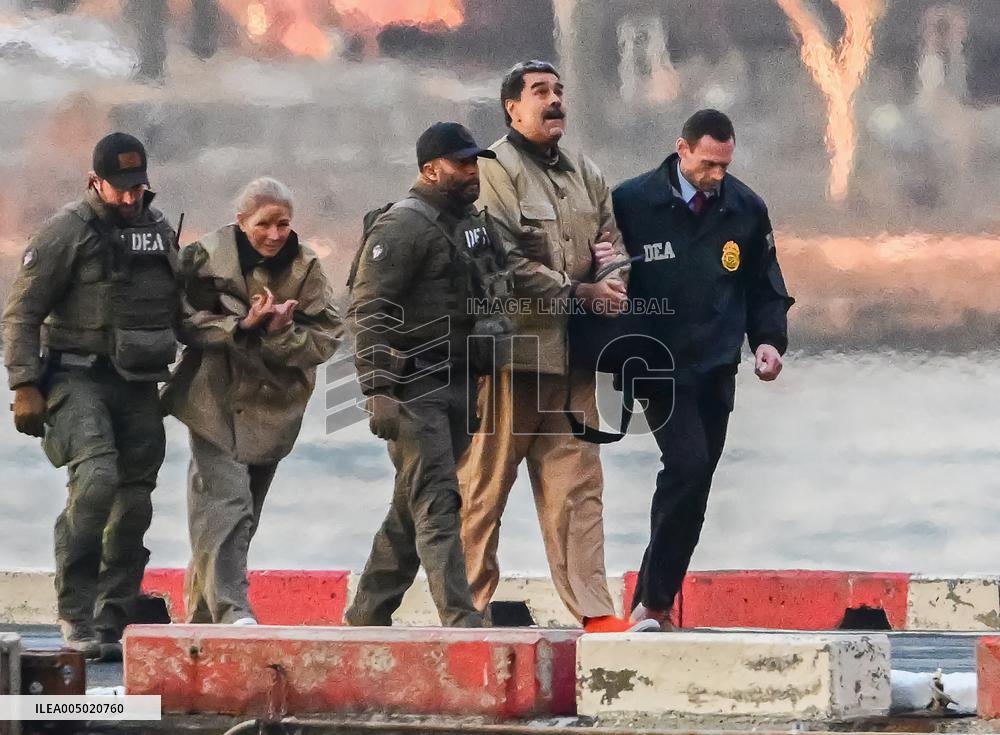 Maduro Arrival in Manhattan