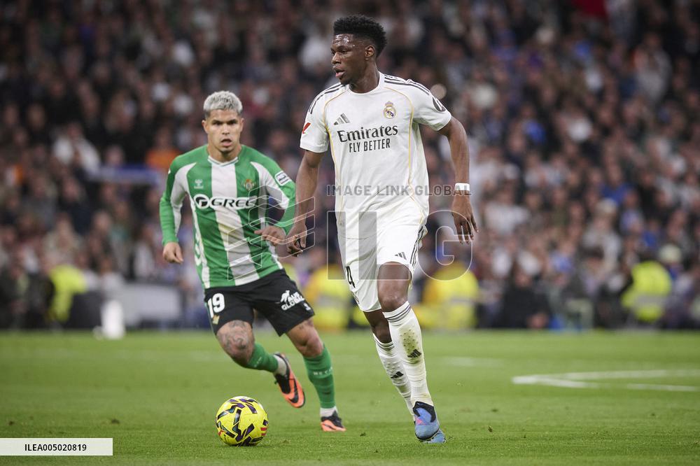 La Liga - Real Madrid v Real Betis