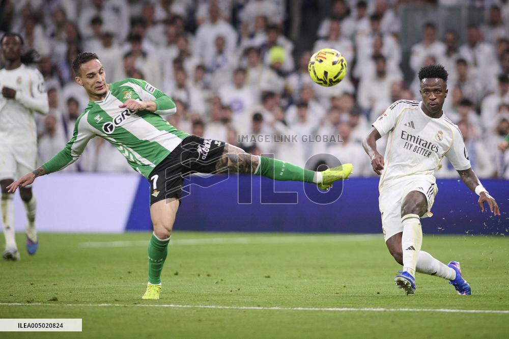 La Liga - Real Madrid v Real Betis