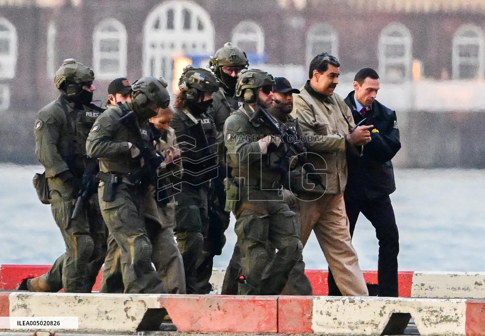 Maduro Arrival in Manhattan