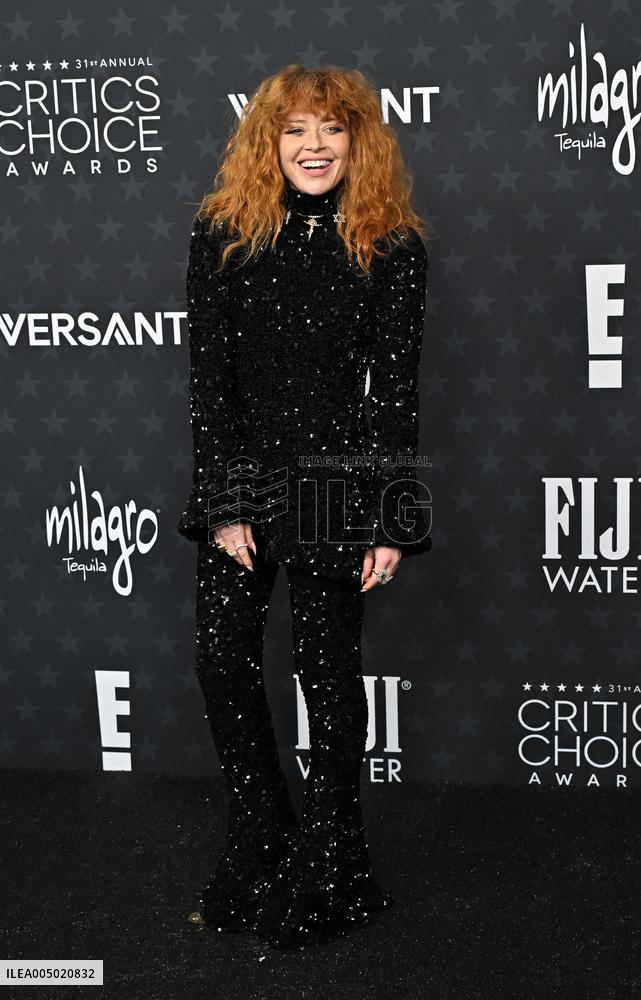 31st Annual Critics Choice Awards - Arrivals