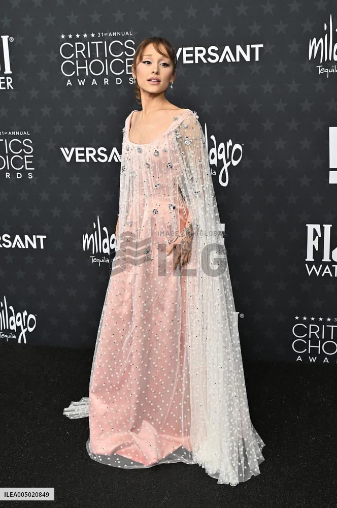 31st Annual Critics Choice Awards - Arrivals