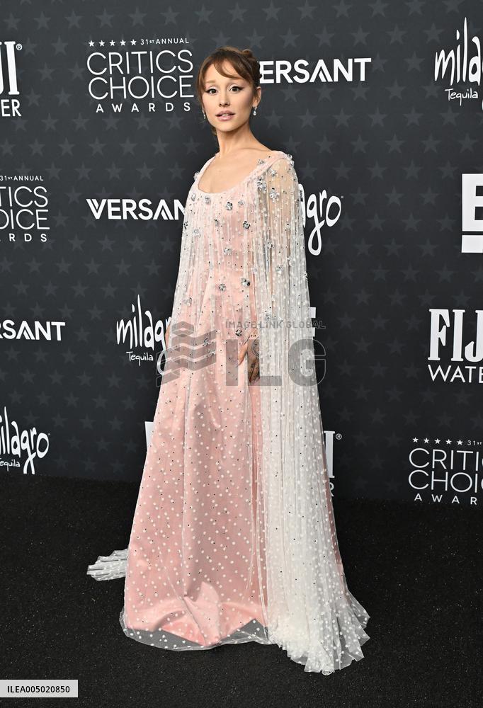 31st Annual Critics Choice Awards - Arrivals
