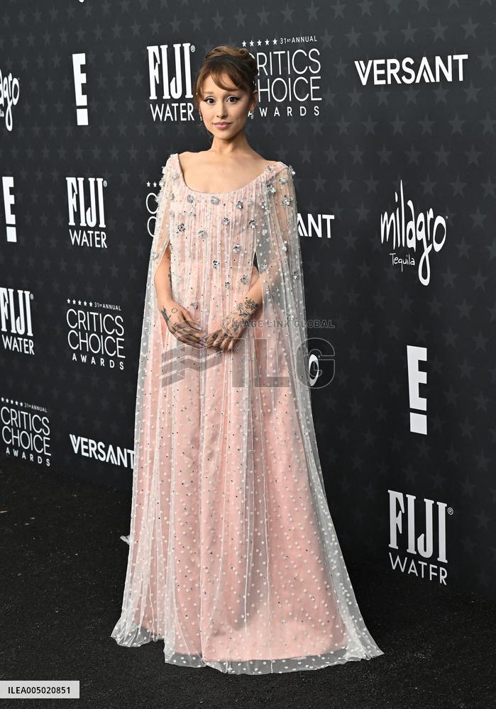 31st Annual Critics Choice Awards - Arrivals