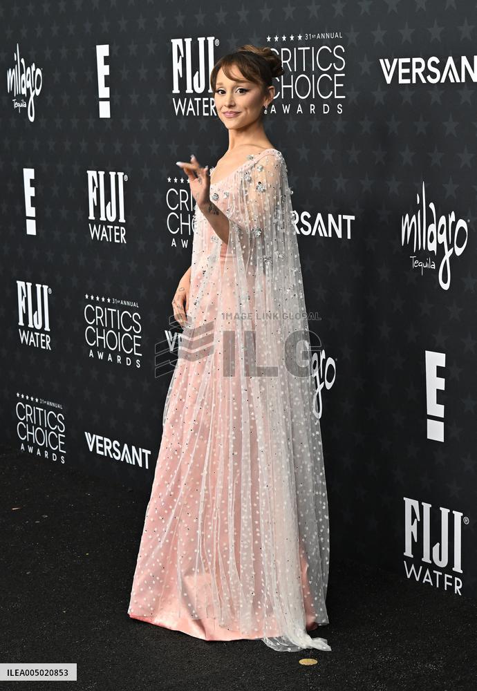 31st Annual Critics Choice Awards - Arrivals