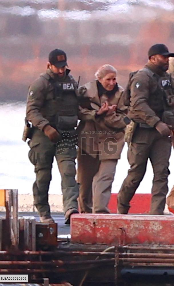 Maduro with Is Wife Arrive at New York Heliport - NYC