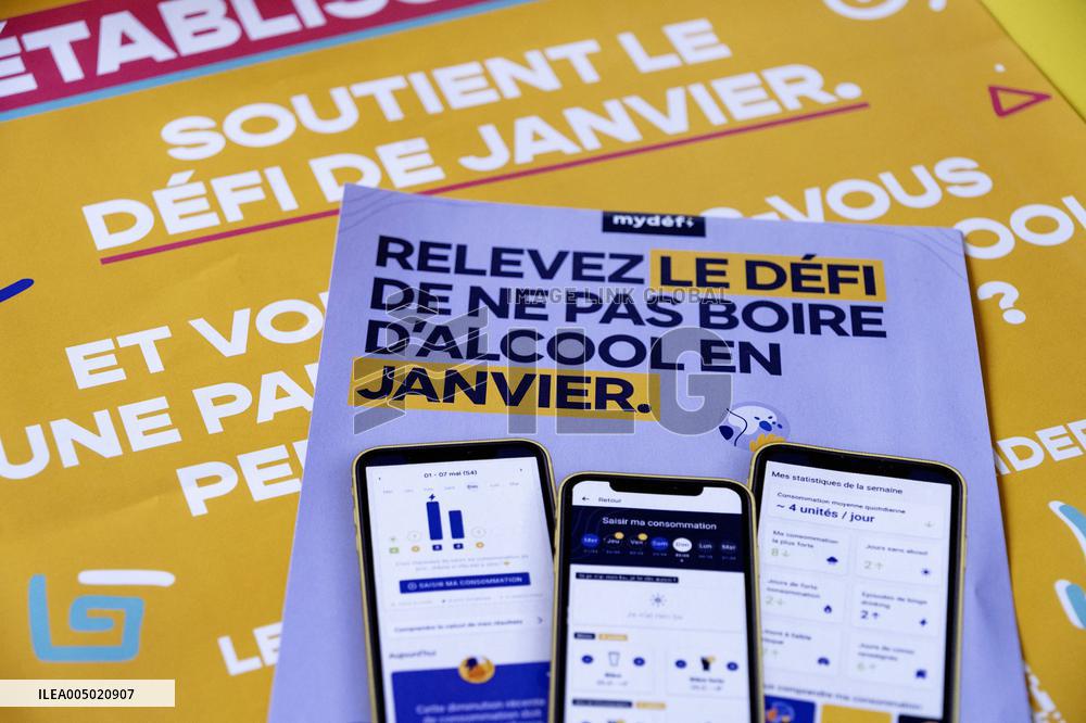 January Challenge Promotes Alcohol Abstinence - France