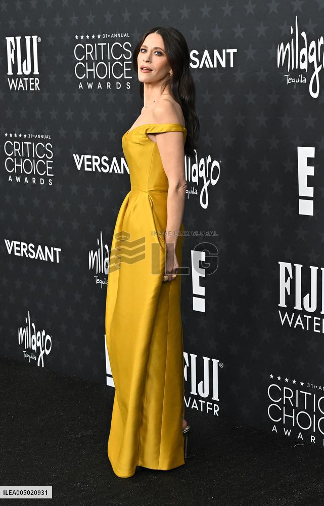 31st Annual Critics Choice Awards - Arrivals