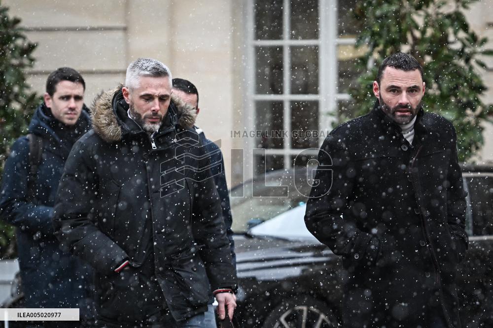 Meetings between representative agricultural organisations and French PM Sebastien Lecornu in Paris FA