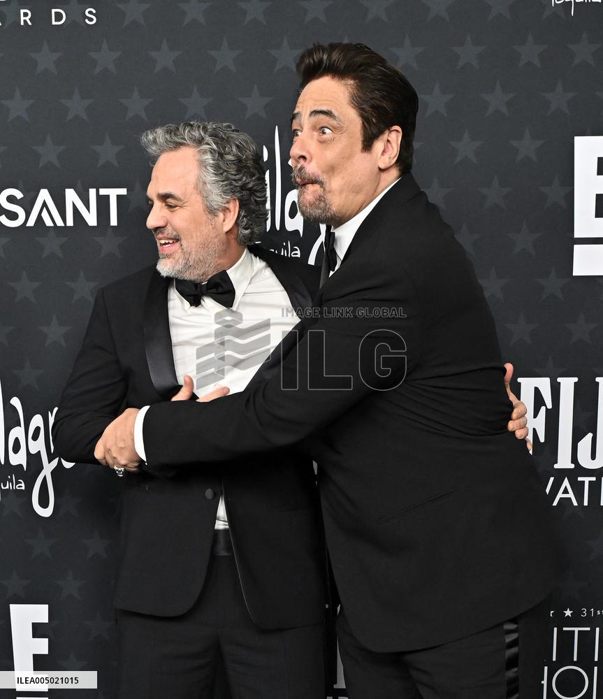 31st Annual Critics Choice Awards - Arrivals