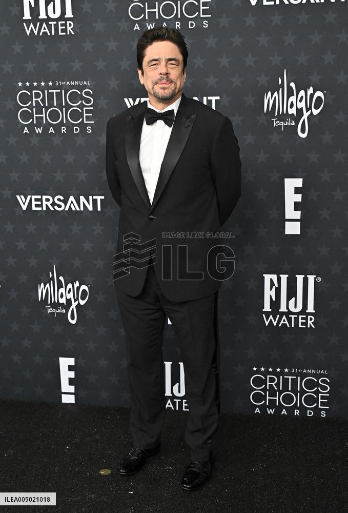 31st Annual Critics Choice Awards - Arrivals