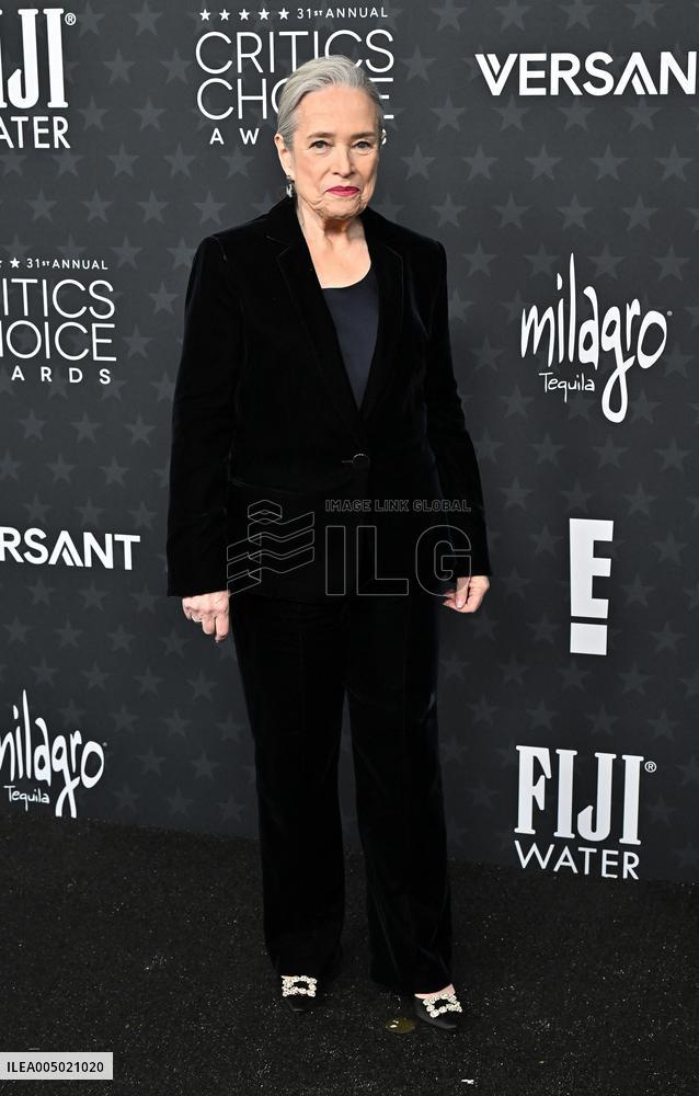 31st Annual Critics Choice Awards - Arrivals