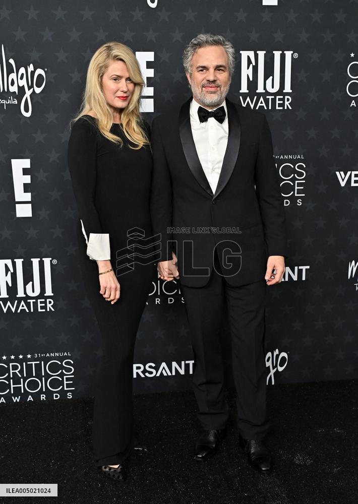 31st Annual Critics Choice Awards - Arrivals