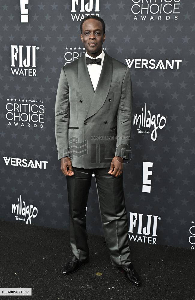 31st Annual Critics Choice Awards - Arrivals