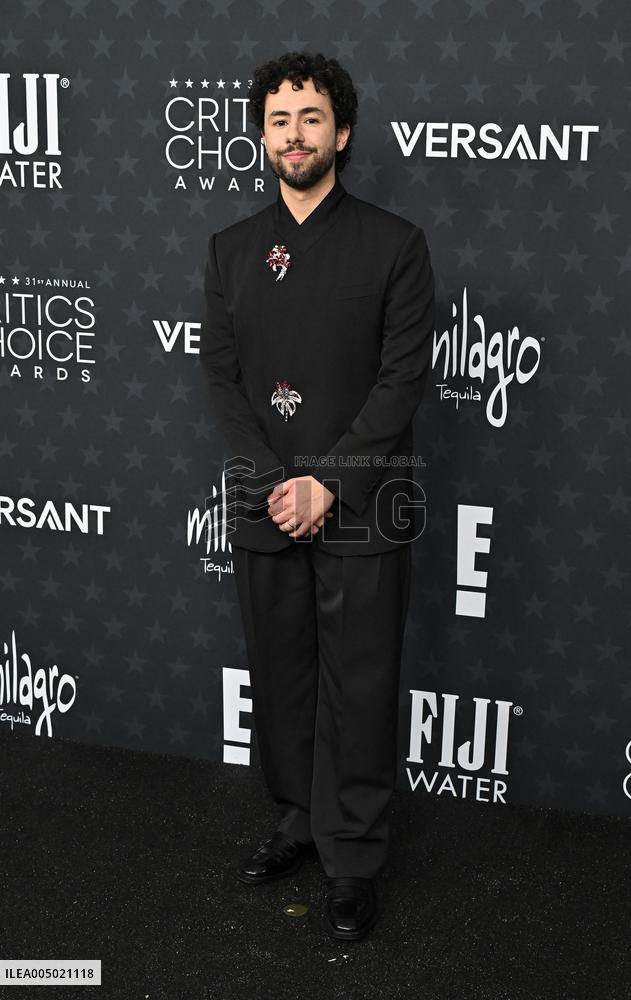 31st Annual Critics Choice Awards - Arrivals