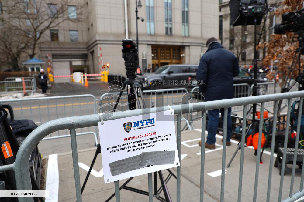 Maduro Supporters at The Federal Court - NYC