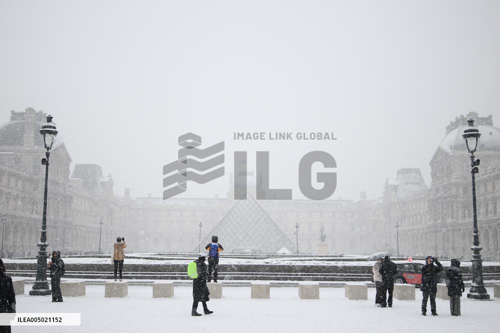 Paris Under the Snow