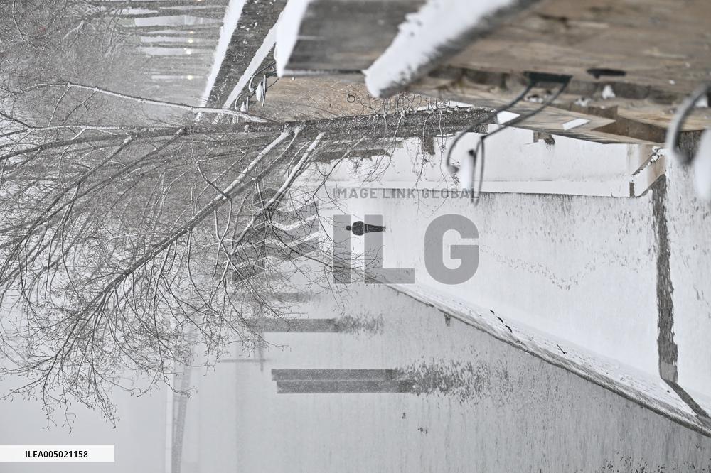 Paris Under the Snow