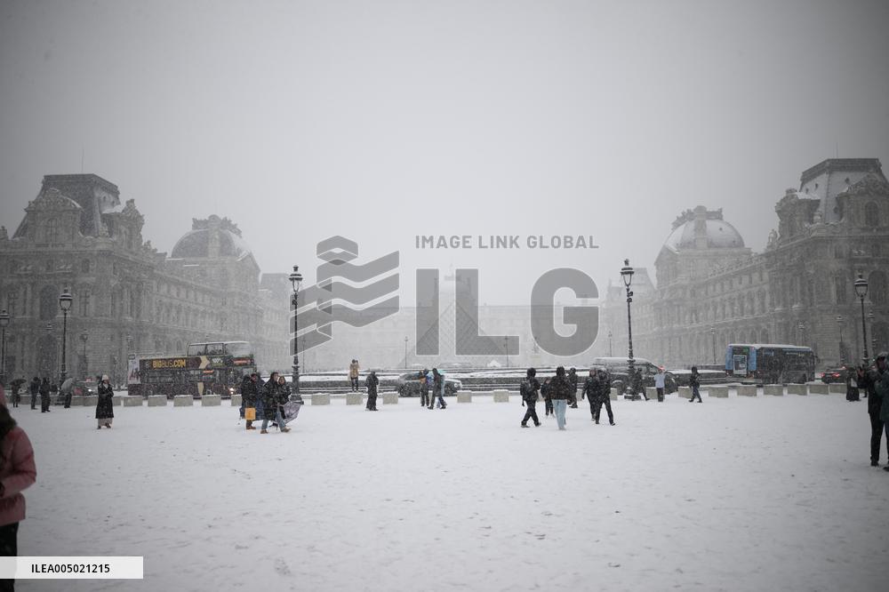 Paris Under the Snow