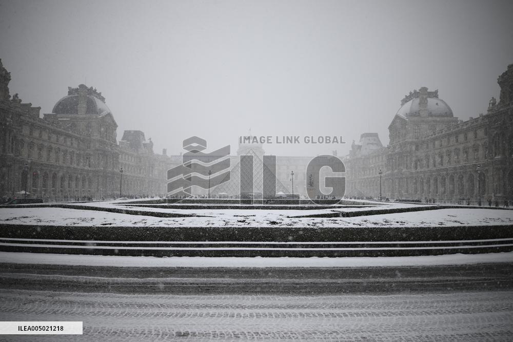 Paris Under the Snow