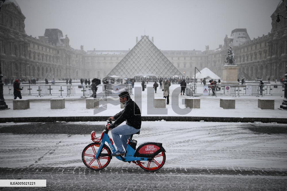 Paris Under the Snow