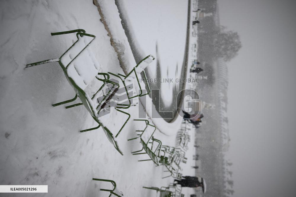 Paris Under the Snow
