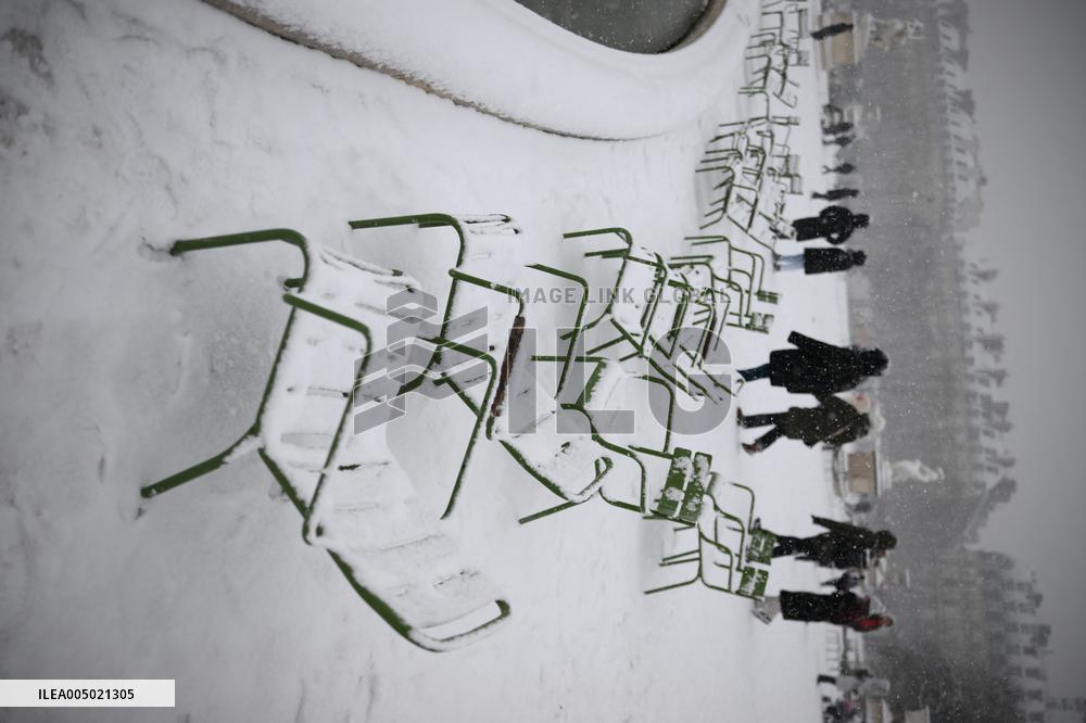 Paris Under the Snow