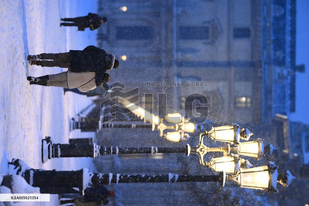 Paris Under the Snow