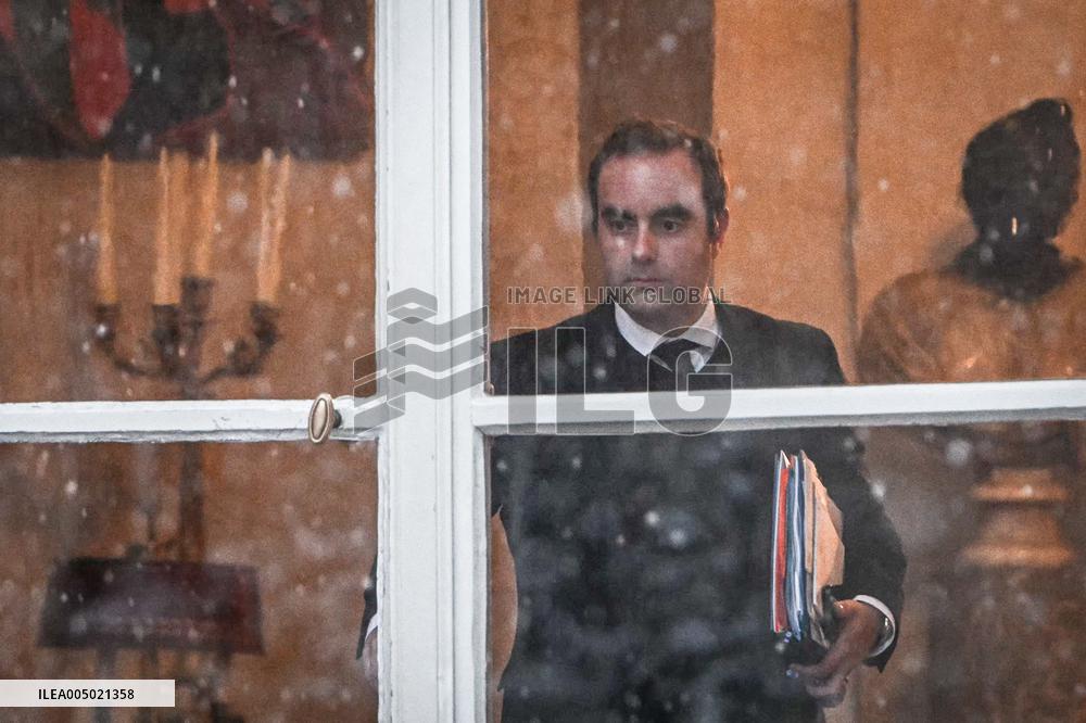 Meetings between representative agricultural organisations and French PM Sebastien Lecornu in Paris FA