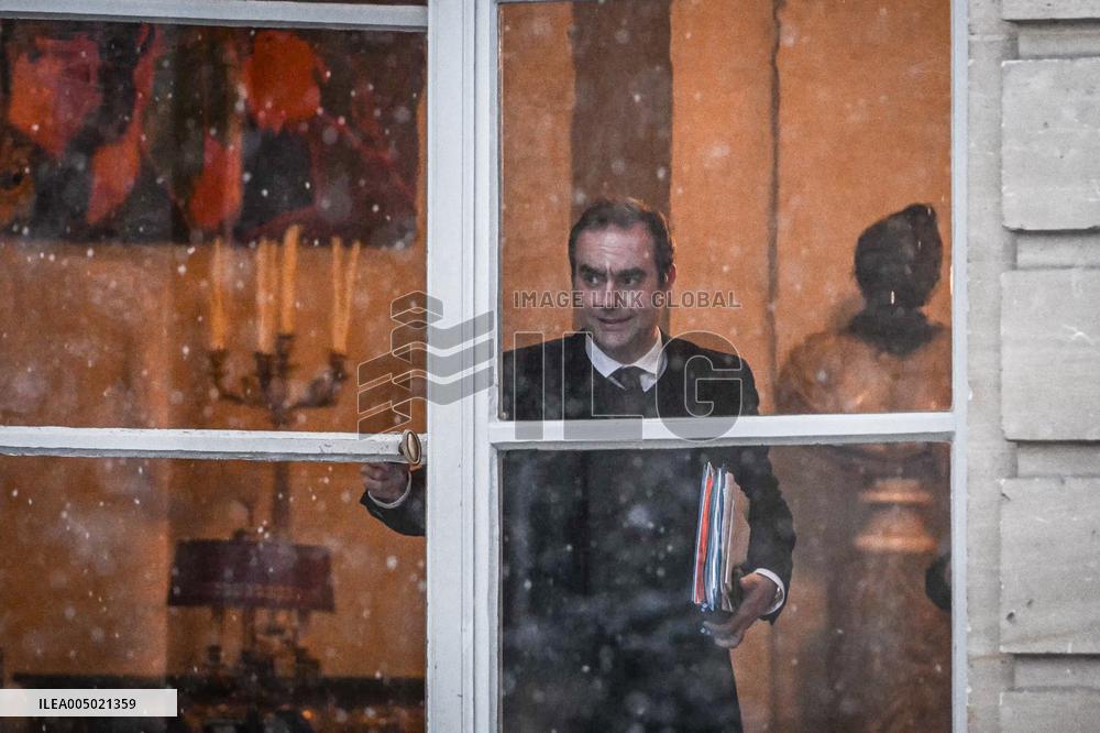 Meetings between representative agricultural organisations and French PM Sebastien Lecornu in Paris FA