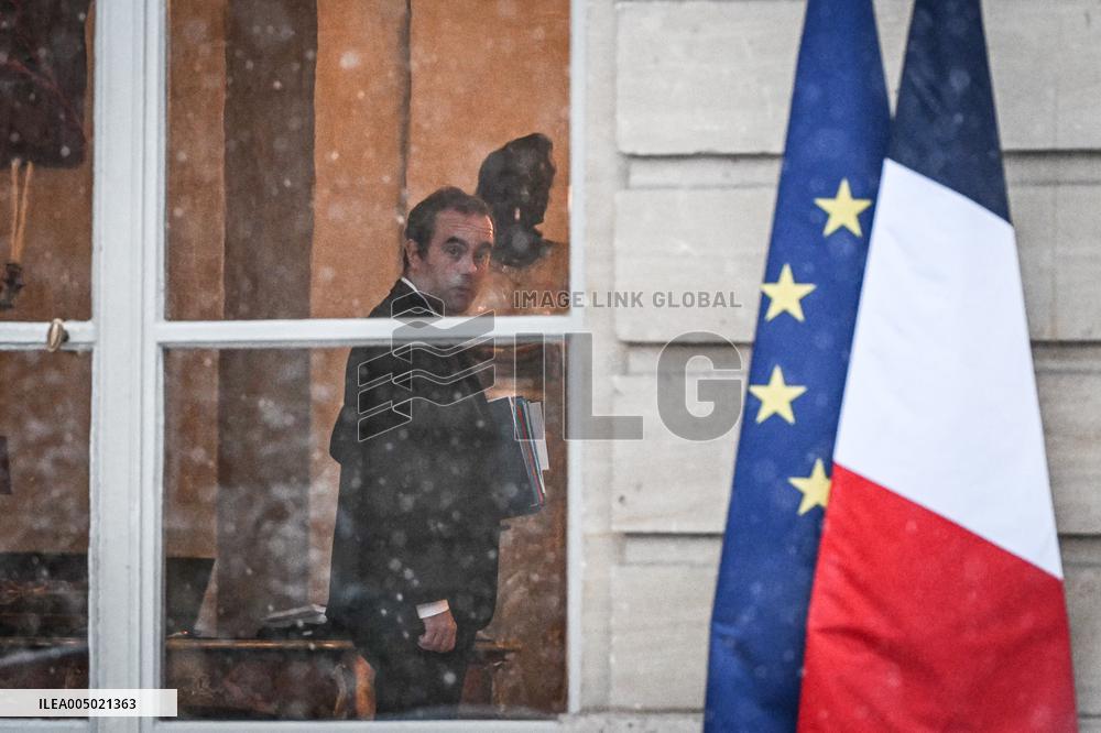 Meetings between representative agricultural organisations and French PM Sebastien Lecornu in Paris FA