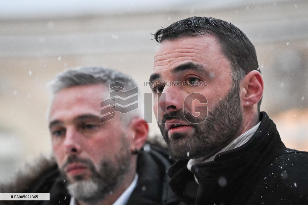 Meetings between representative agricultural organisations and French PM Sebastien Lecornu in Paris FA