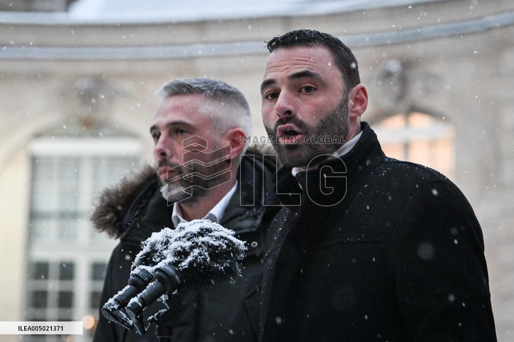 Meetings between representative agricultural organisations and French PM Sebastien Lecornu in Paris FA