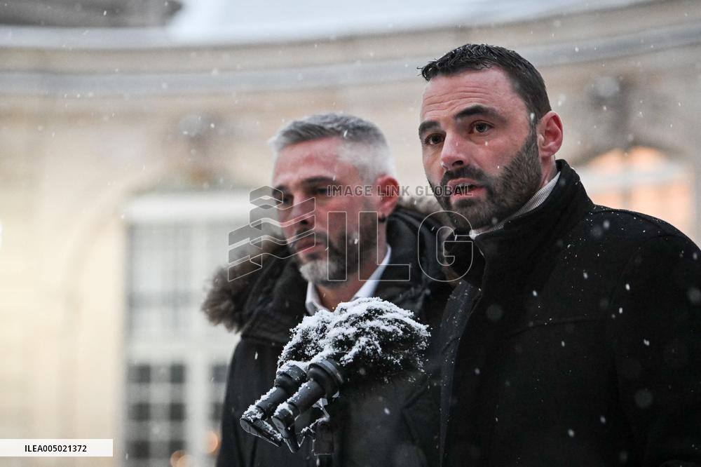 Meetings between representative agricultural organisations and French PM Sebastien Lecornu in Paris FA