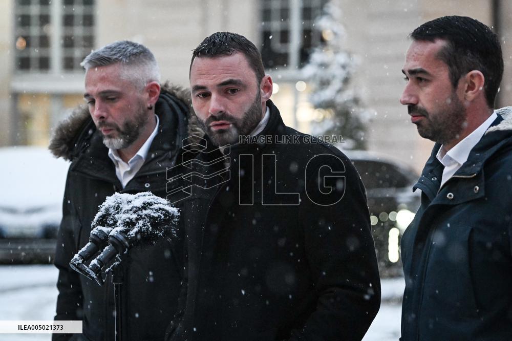 Meetings between representative agricultural organisations and French PM Sebastien Lecornu in Paris FA