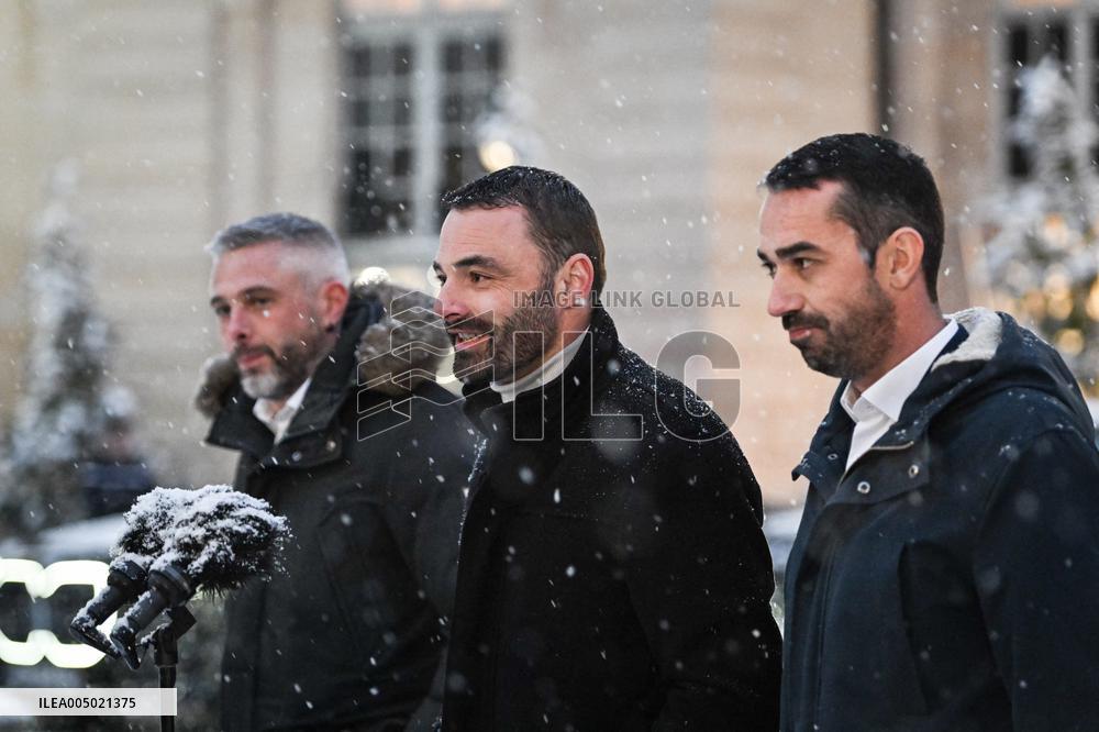 Meetings between representative agricultural organisations and French PM Sebastien Lecornu in Paris FA