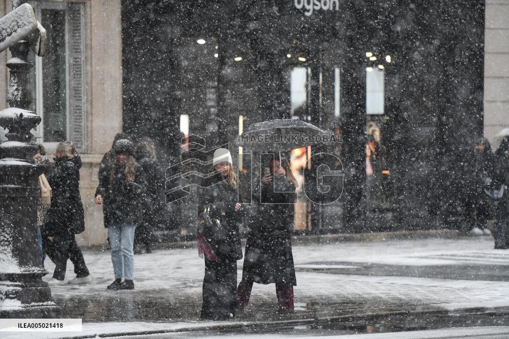 Paris Under the Snow